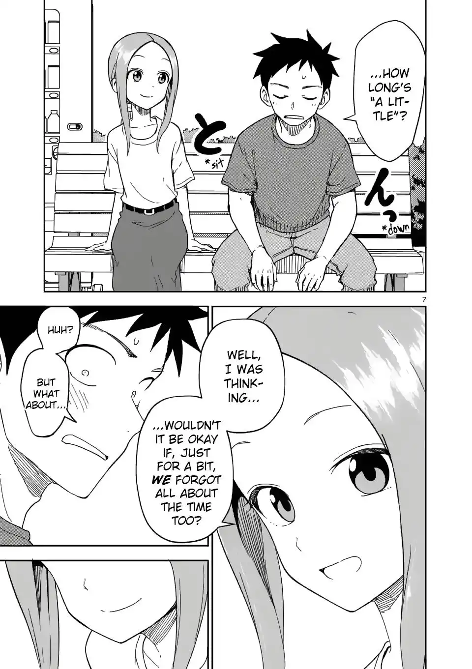 Karakai Jouzu no (Moto) Takagi-san Chapter 195 7